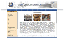Tablet Screenshot of digitallibrary.uet.edu.pk